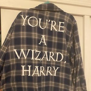 Cakeworthy Harry Potter flannel